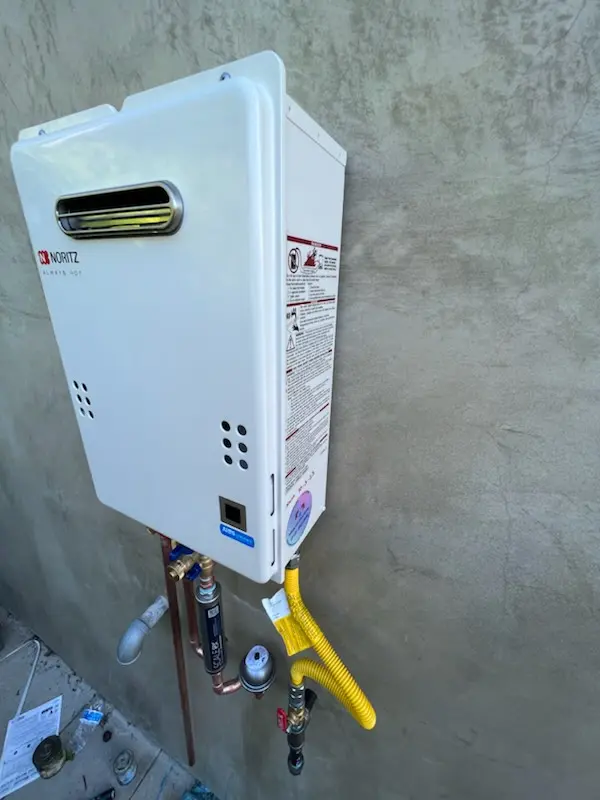 Tankless water heater installation for Jacobsville homes